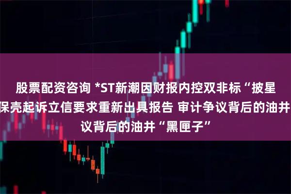 股票配资咨询 *ST新潮因财报内控双非标“披星戴帽” 为保壳起诉立信要求重新出具报告 审计争议背后的油井“黑匣子”